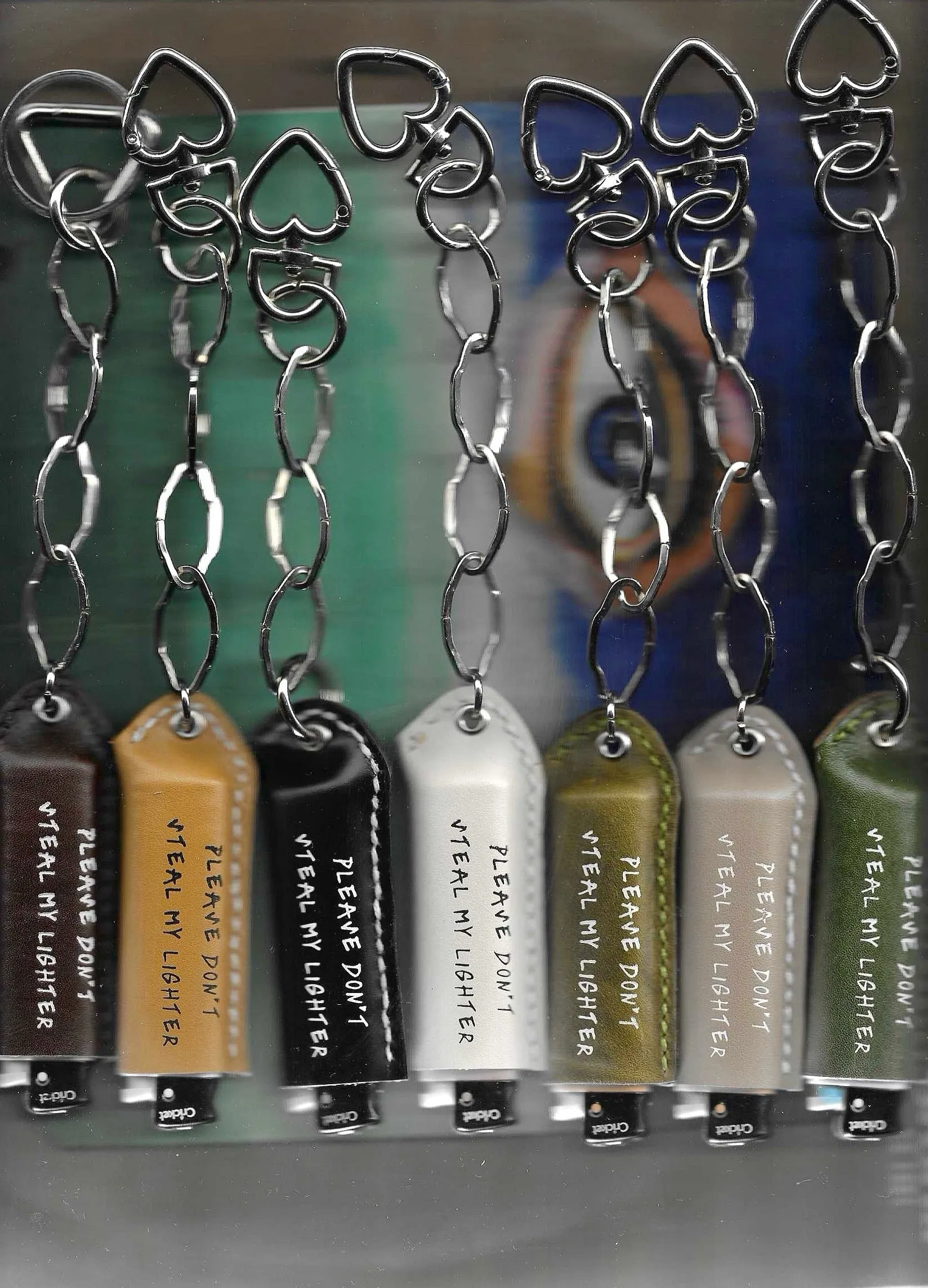 Leather Flame Chain - 2nd collection