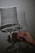 "Inner Prayer" - Wine Glasses — image 3