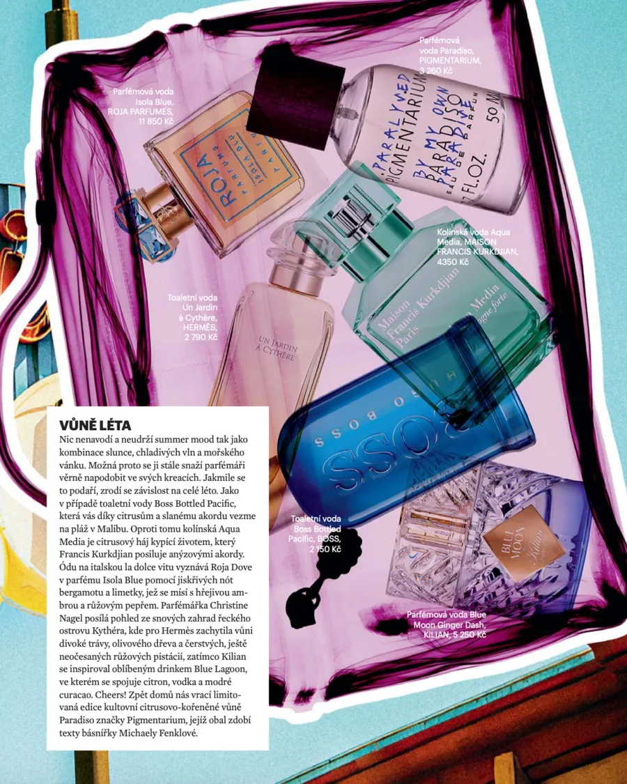 Pigmentarium × Michaela Fenkl in Esquire, 06/2023