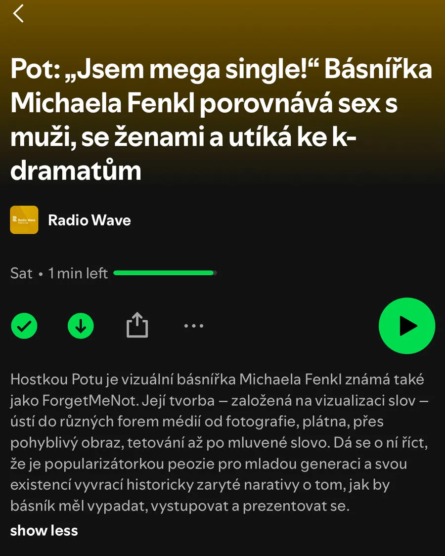 Radio Wave interview, 10/2024